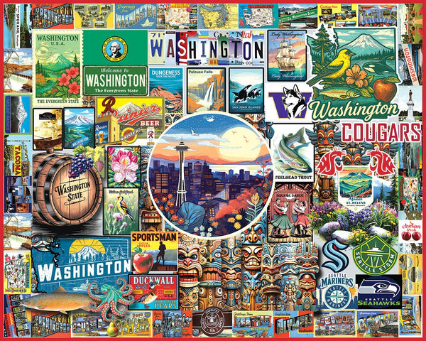 I Love Washington (2127pz) - 1000 Piece Jigsaw Puzzle