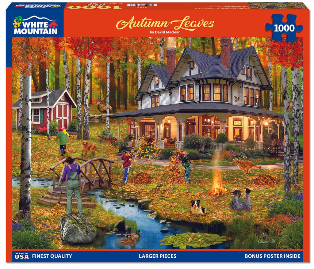 Autumn Leaves (2135pz) - 1000 Piece Jigsaw Puzzle