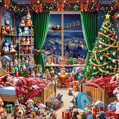 Twas The Night Before Christmas (2137pz) - 1000 Piece Jigsaw Puzzle