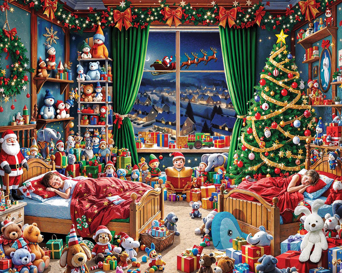 1000 Piece Jigsaw Puzzle - Twas The Night Before Christmas (2137pz