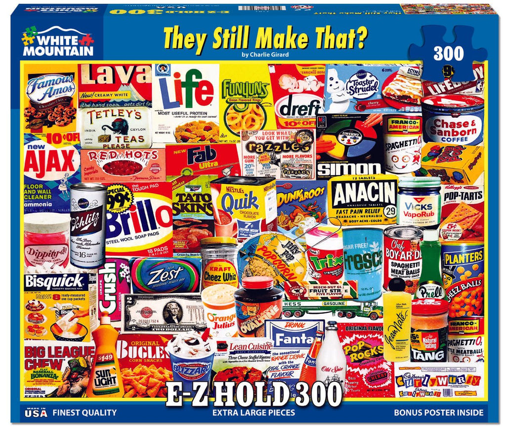They Still Make That? (2147pz) - 300 Piece Jigsaw Puzzle