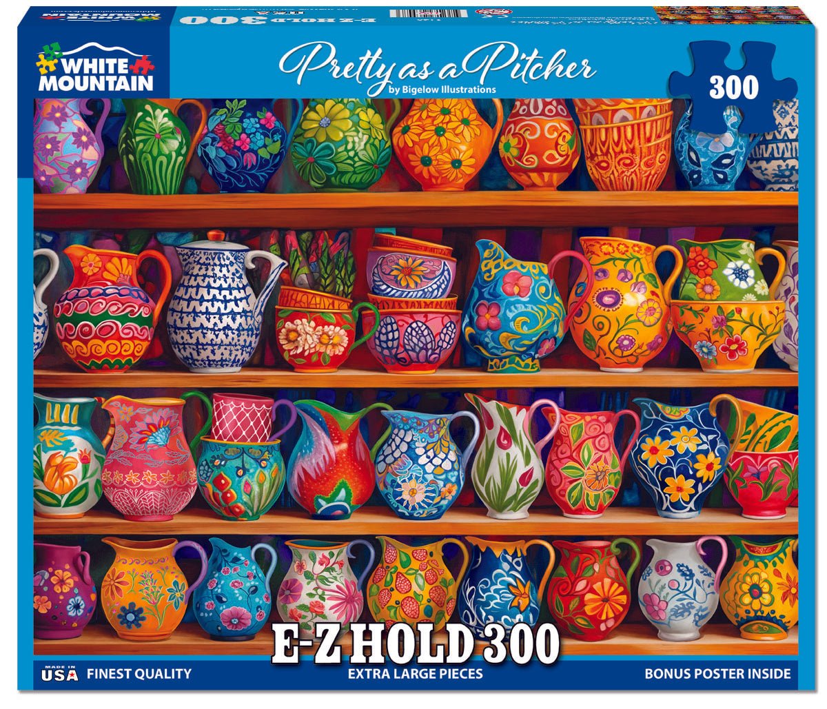 300 Piece Jigsaw Puzzle - Pretty As A Pitcher (2148pz) – White