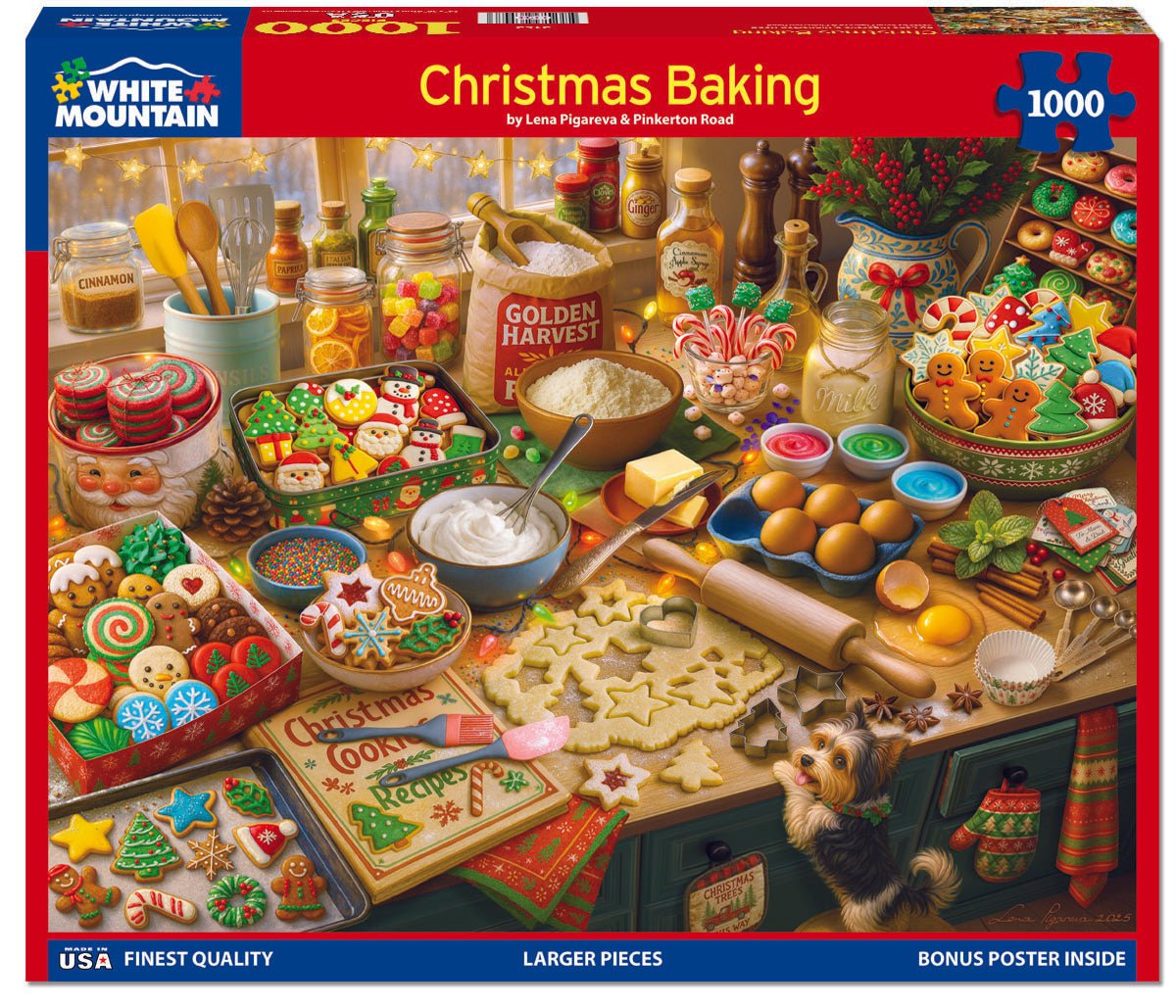 1000 Piece Jigsaw Puzzle - Christmas Baking (2152pz) – White