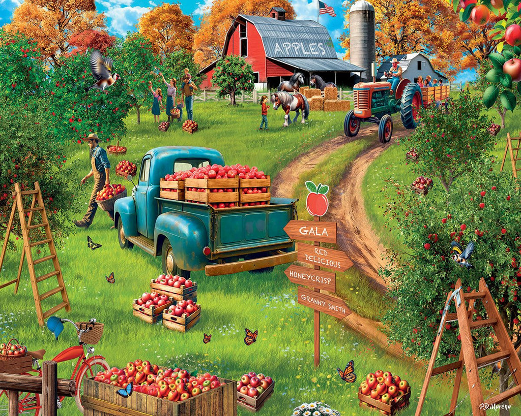 Apple Orchard (2159pz) - 1000 Piece Jigsaw Puzzle