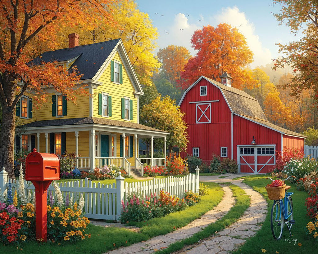 1000 Piece Jigsaw Puzzle - Autumnal Bliss (2171pz) – White