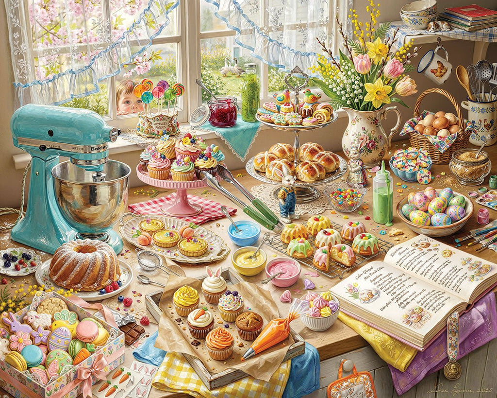 1000 Piece Jigsaw Puzzle - Easter Baking (2186pz) – White Mountain