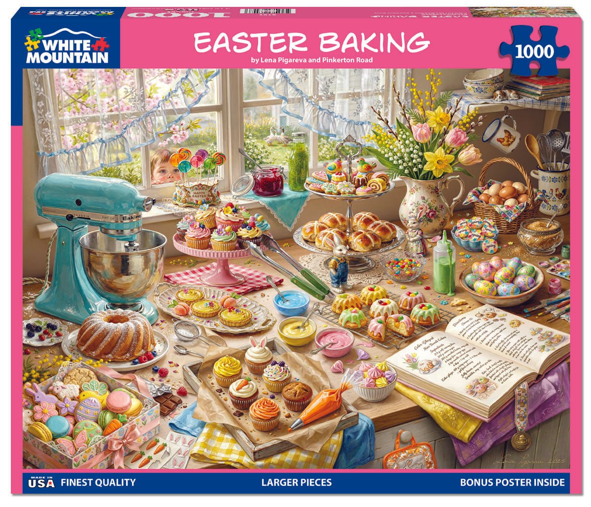 1000 Piece Jigsaw Puzzle - Easter Baking (2186pz) – White Mountain