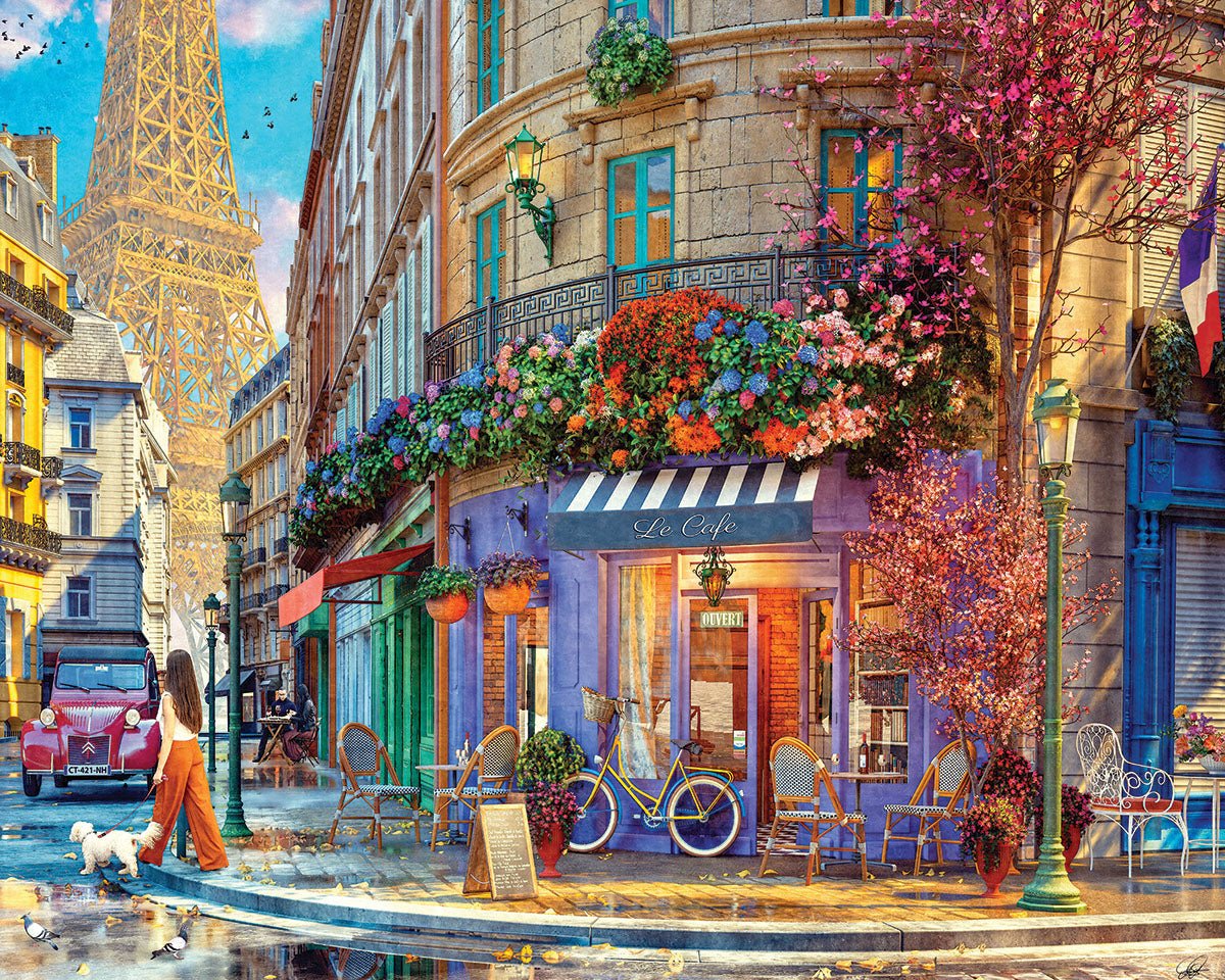 1000 Piece Jigsaw Puzzle - Late Summer In Paris (2194pz) – White