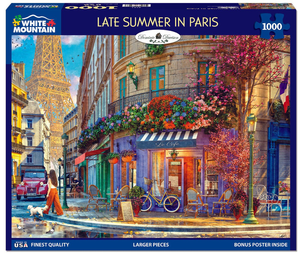 1000 Piece Jigsaw Puzzle - Late Summer In Paris (2194pz) – White