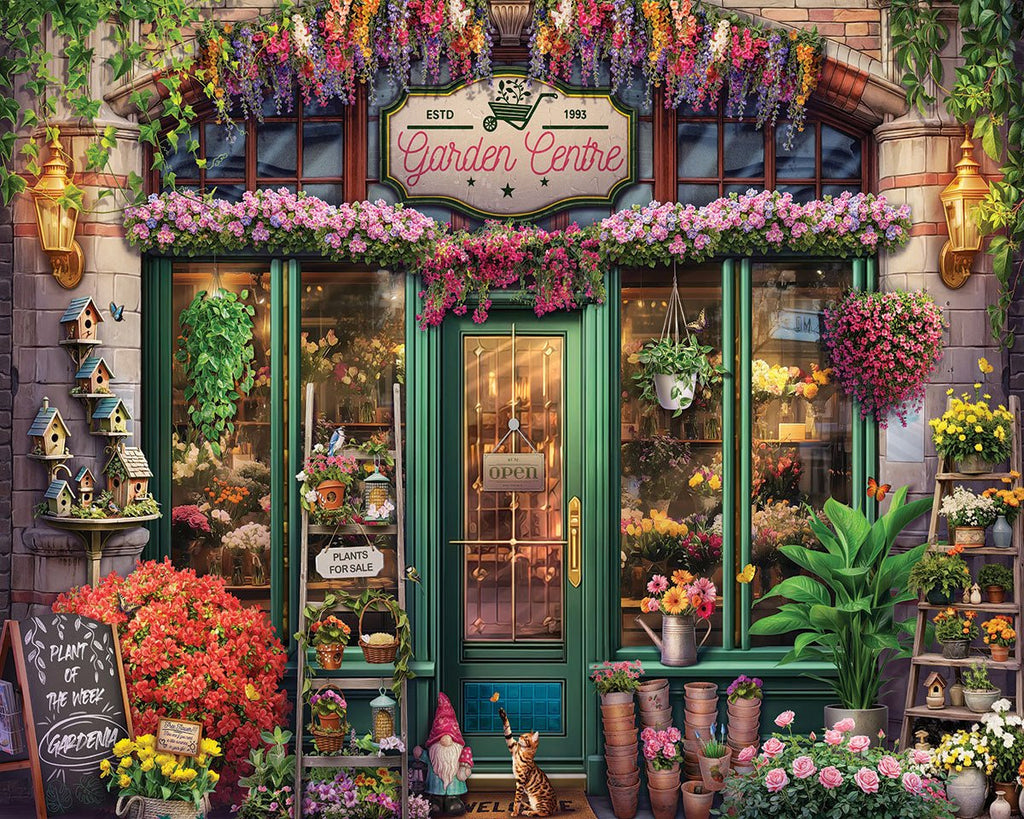 1000 Piece Jigsaw Puzzle - Garden Centre (2204pz) – White Mountain
