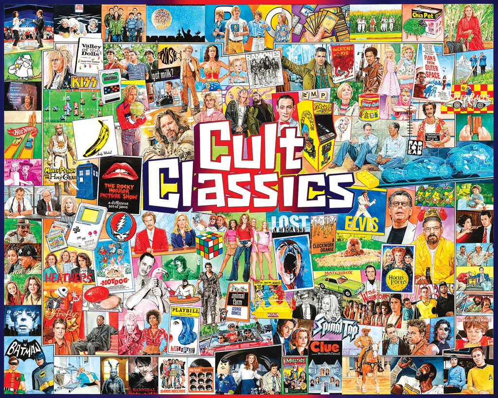 1000 Piece Jigsaw Puzzle - Cult Classics (2242pz) – White Mountain