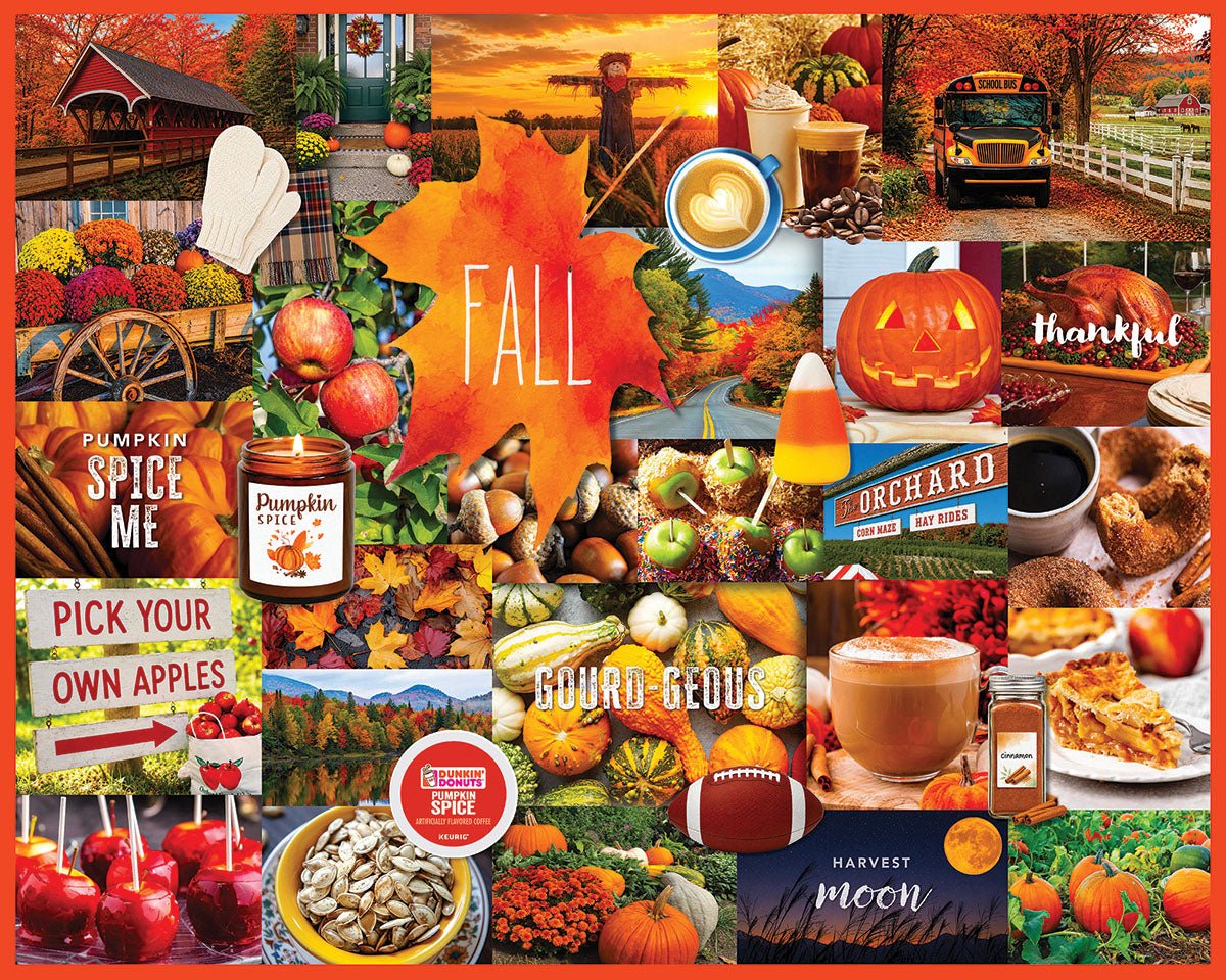 1000 Piece Jigsaw Puzzle - I Love Fall (2278pz) – White Mountain