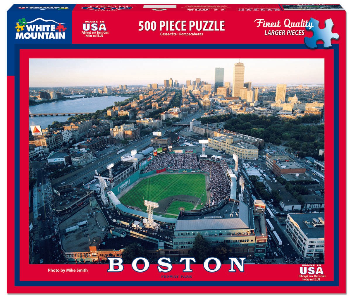 Boston - Fenway Park - 500 Piece Jigsaw Puzzle – White Mountain