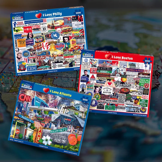 White Mountain Puzzles logo