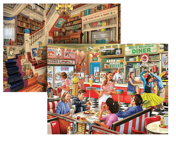 Set of 2: Best Selling Scene Bundle 1000 piece