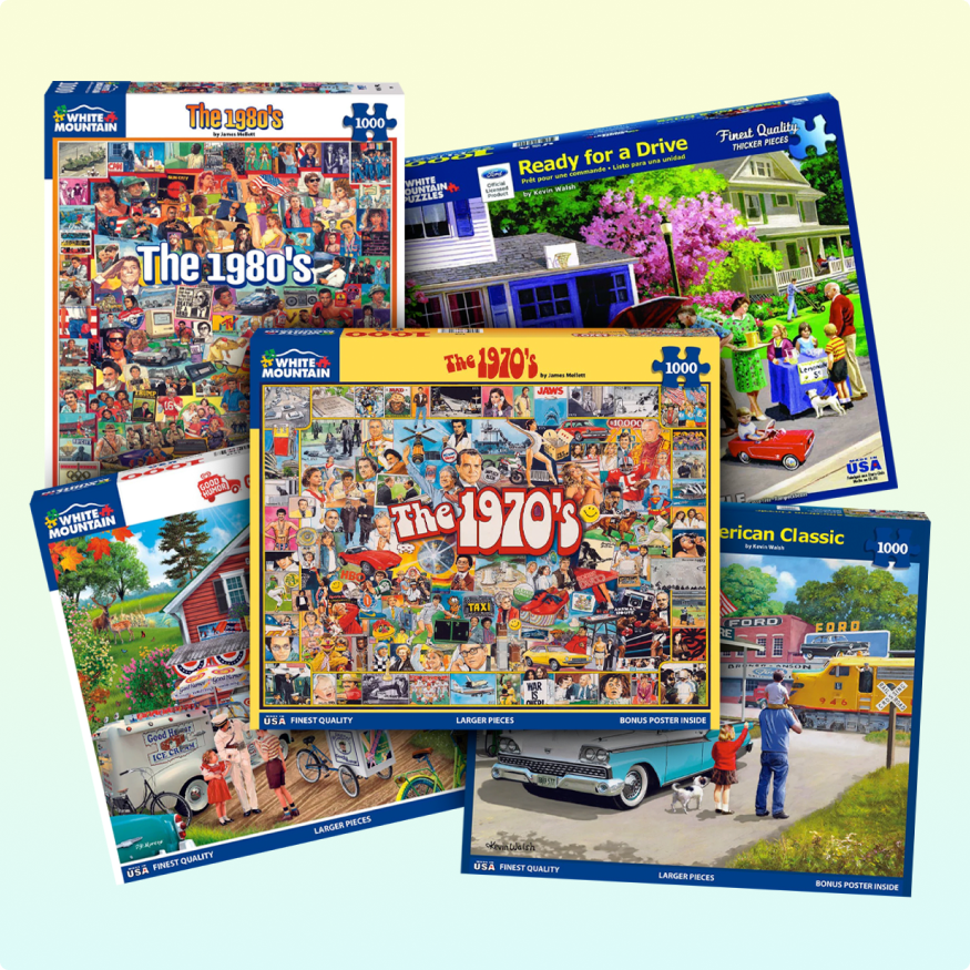 Results Nostalgic Challenging White Mountain Puzzles