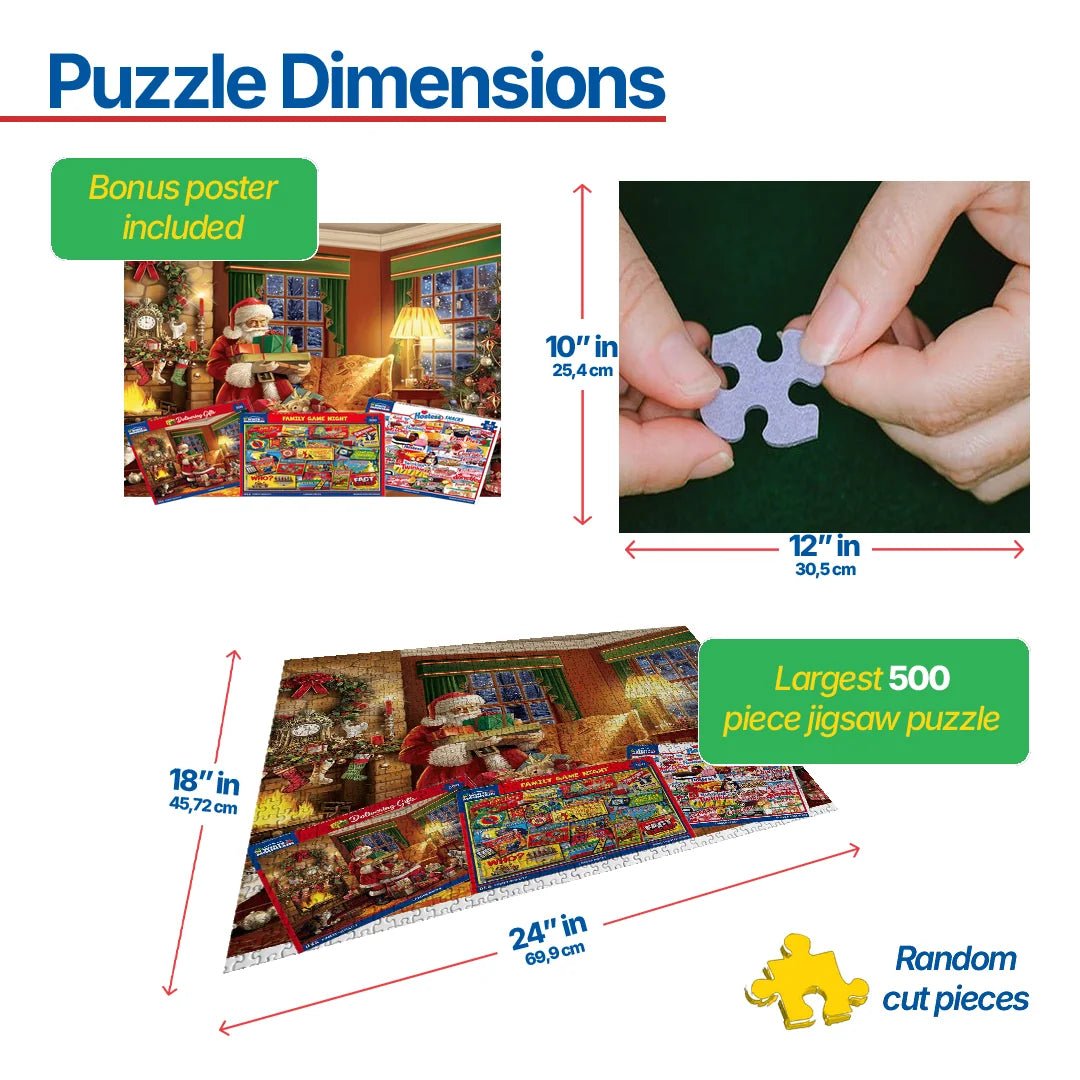 6 Month Subscription (Bi-monthly) 300-500 Piece - Gift – White
