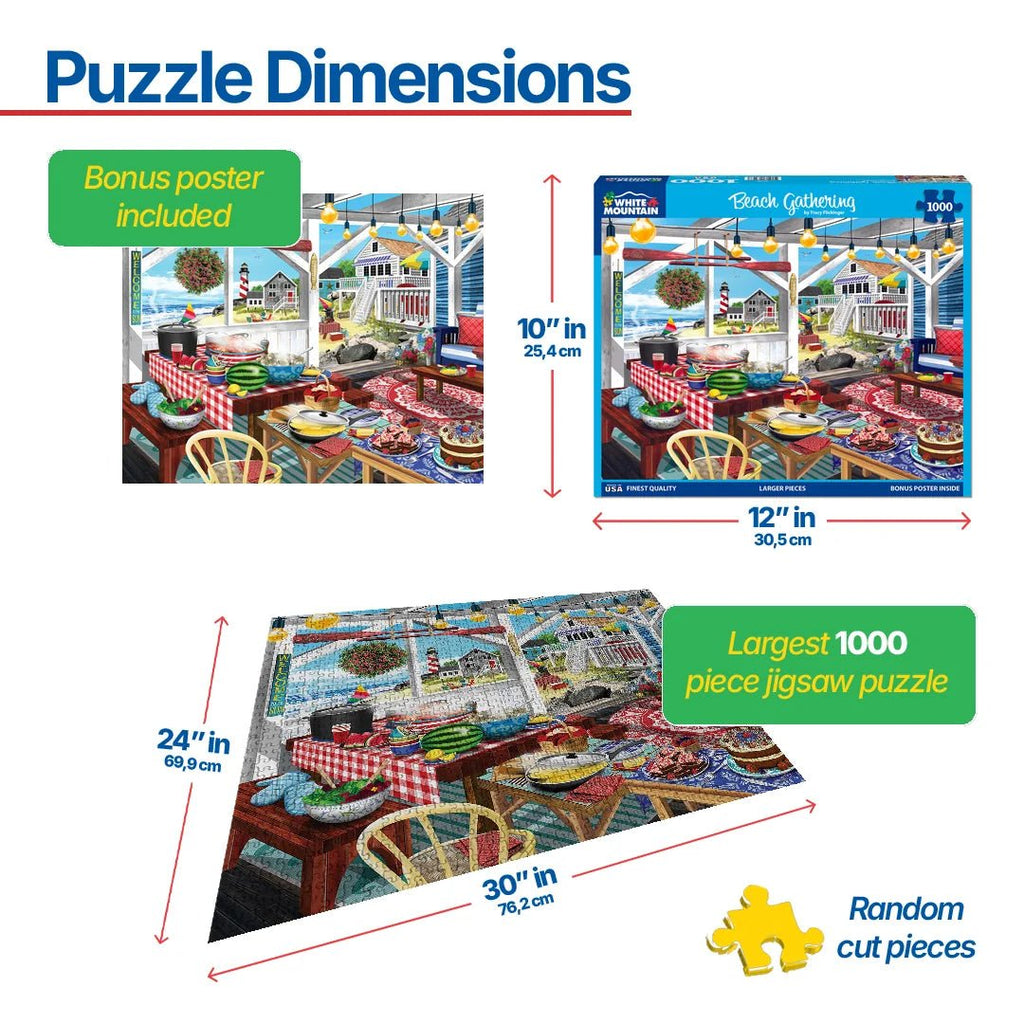 1000 Piece Puzzle Dimensionsnull