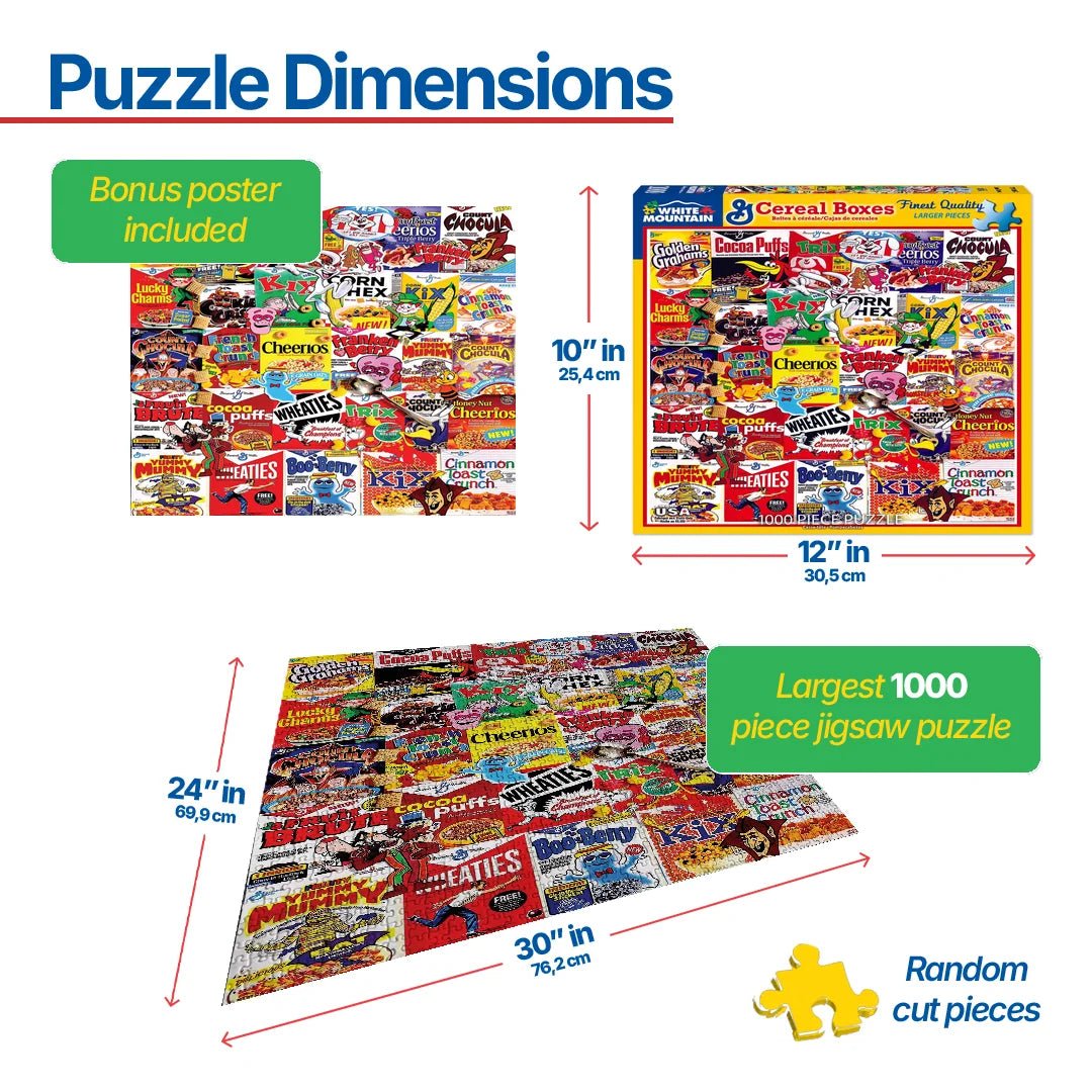 CEREAL Magazine VOL.5〜7 3冊セット puzzle-dimensions-cereal-boxes