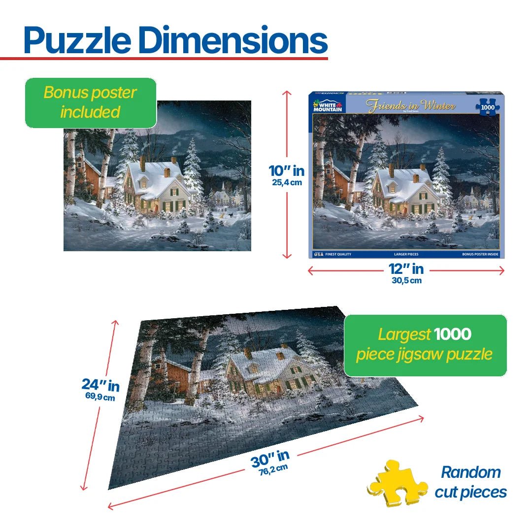 Puzzle Conto Alla Rovescia Natale | 1000 Pezzi Puzzle Avvento Puzzle Conto Alla Rovescia Natale | 1000 Pezzi Puzzle Avvento