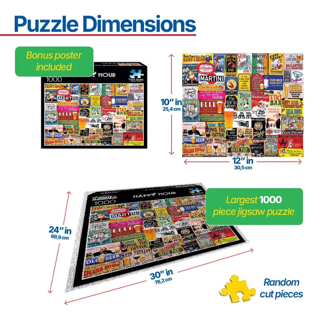1000 PC - Happy Hour - (Small 20