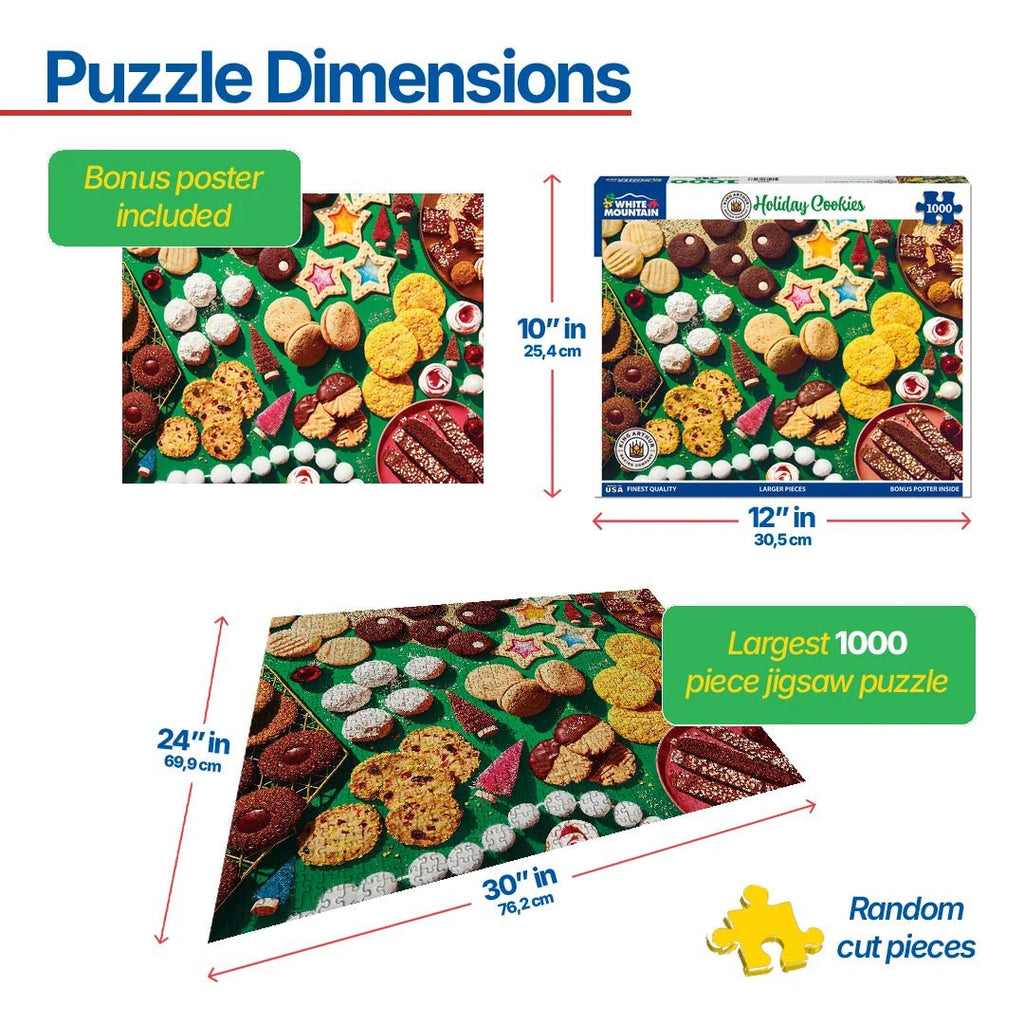 1000 Piece Jigsaw Puzzle - Cookie Swap - King Arthur (2079pz