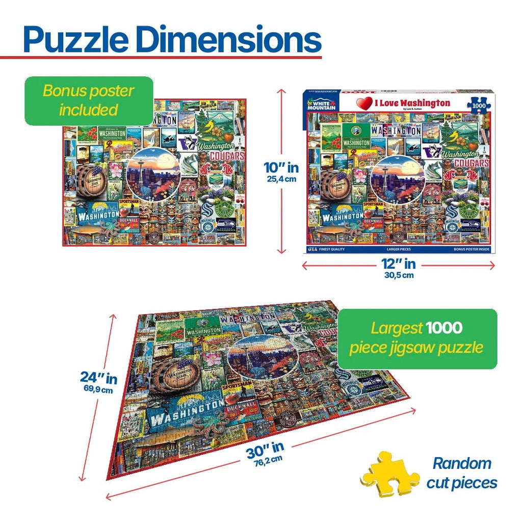 1000 Piece Puzzle Dimensionsnull