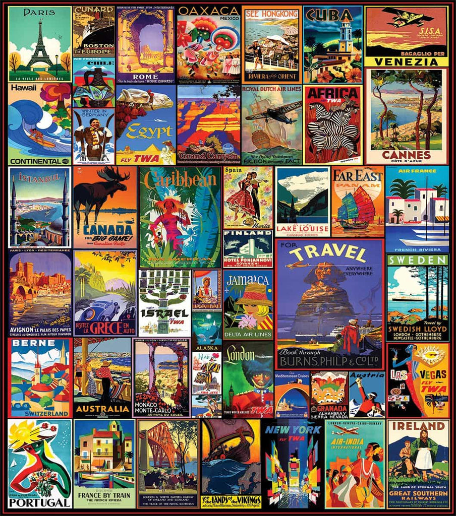 Travel The World (1153pz) - 500 Pieces