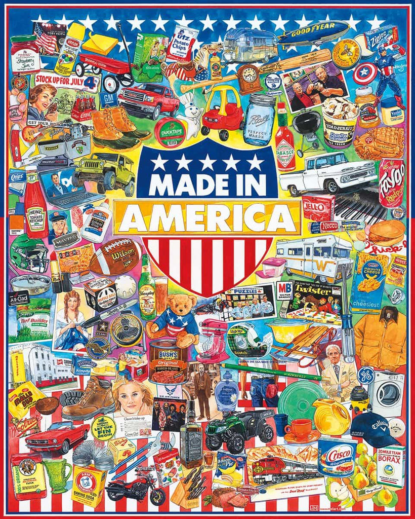 Made In America (1183pz) - 1000 Piece Jigsaw Puzzle