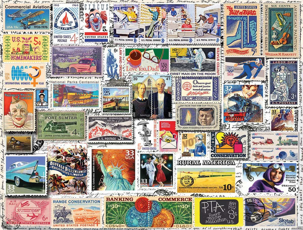 Classic Stamps (1238pz) - 500 Pieces