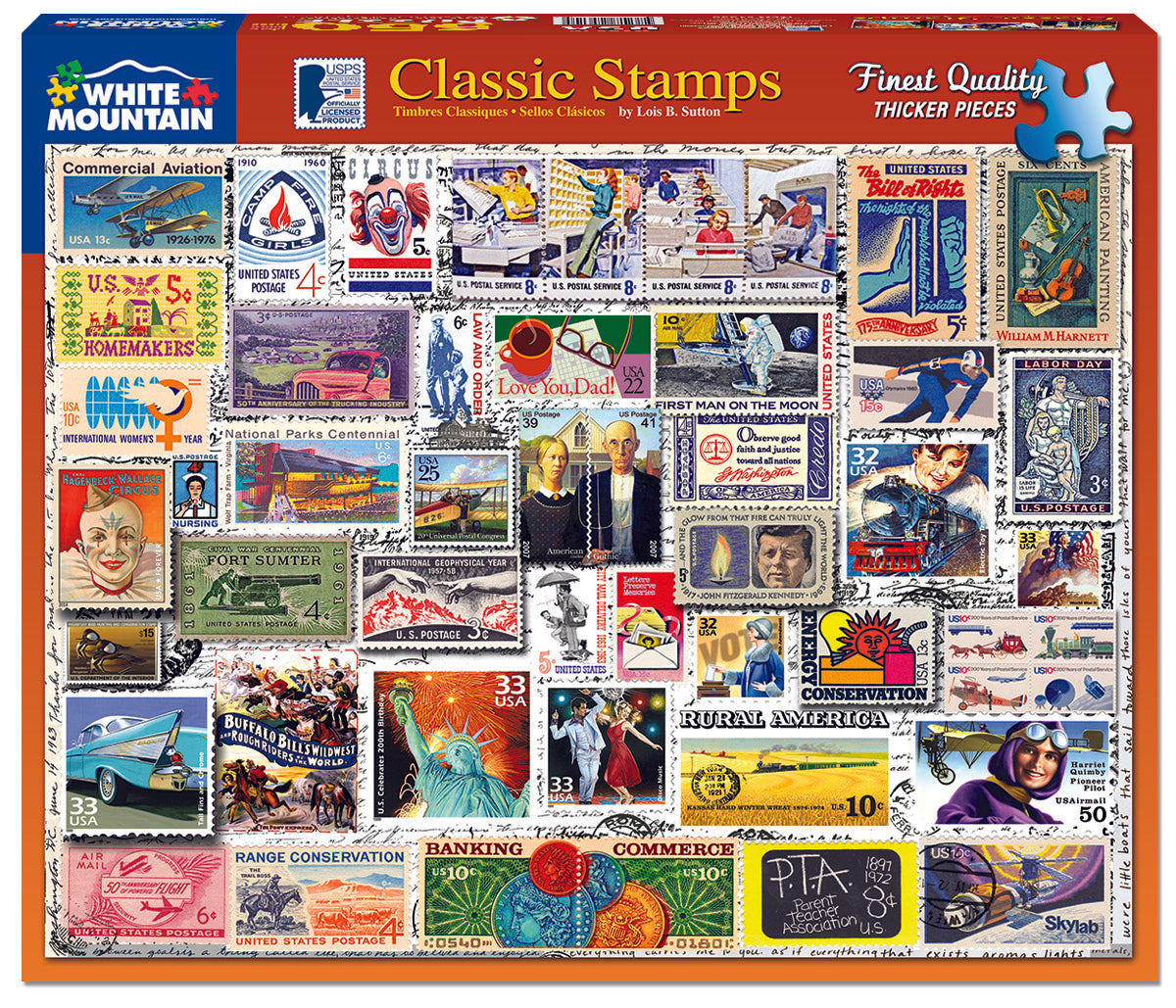 Classic Stamps (1238pz) - 500 Pieces