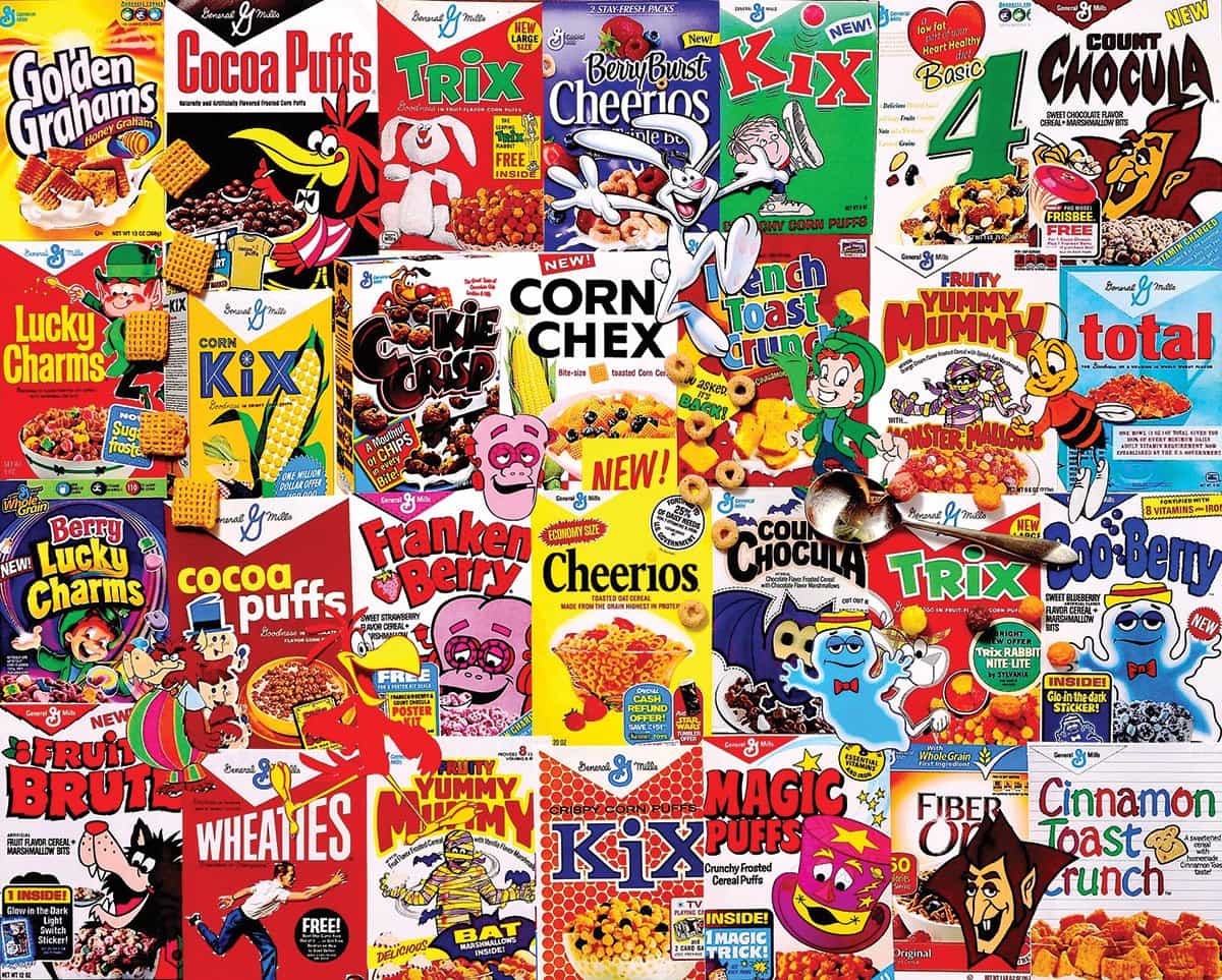 I Love Cereal - 300 Piece Jigsaw Puzzle – White Mountain Puzzles