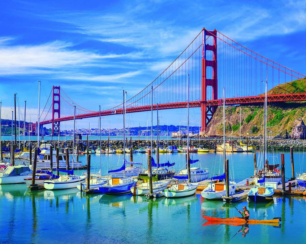 Golden Gate Bridge (1399pz) - 1000 Piece Jigsaw Puzzle