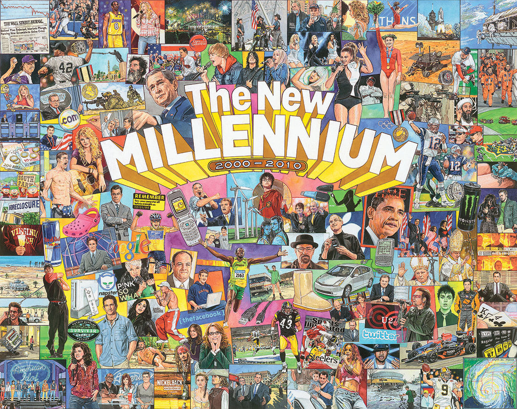 The New Millennium (1404t) - 1000 PC (Small 20"x27" Format)