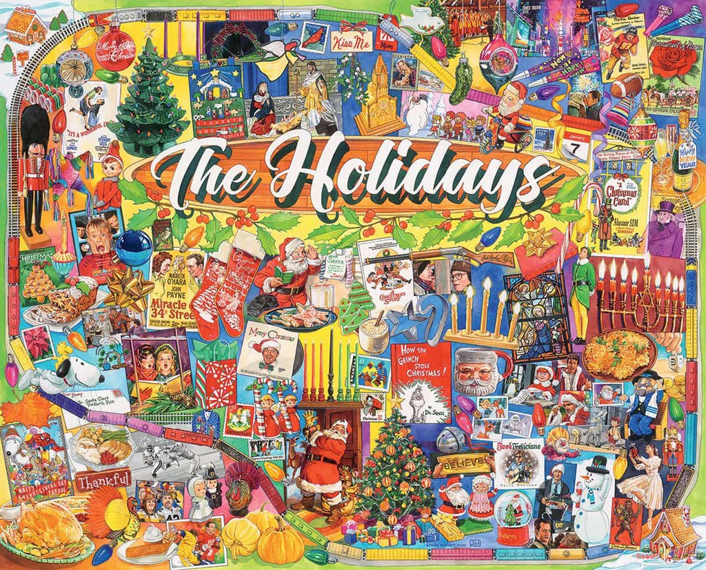 The Holidays (1441pz) - 1000 Piece Jigsaw Puzzle
