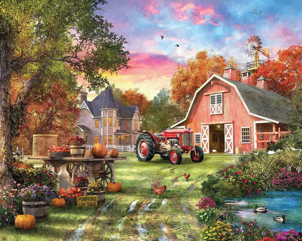 Farm Life (1479pz) - 1000 Piece Jigsaw Puzzle
