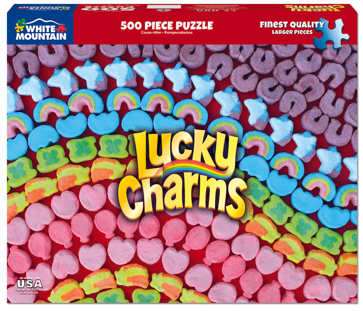 Lucky Charms - 550 Piece Jigsaw Puzzle – White Mountain Puzzles