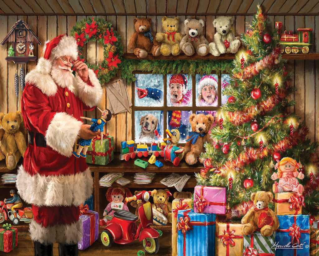 Look, It's Santa (1620pz) - 1000 Piece Jigsaw Puzzle
