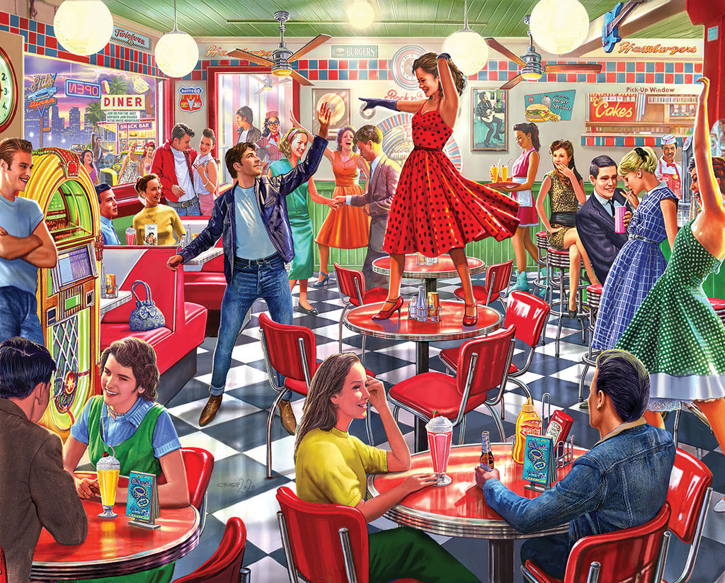 Dancing At The Diner (1622pz) - DISCONTINUED