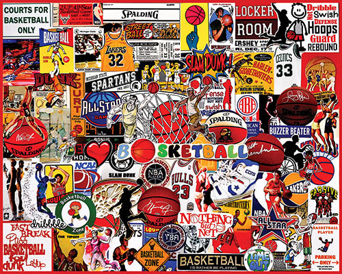 I Love Basketball (1772pz) - 1000 Piece Jigsaw Puzzle
