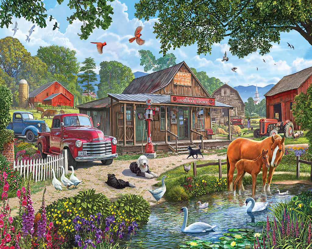 Rustic General Store (1783) - 1000 Piece Jigsaw Puzzle