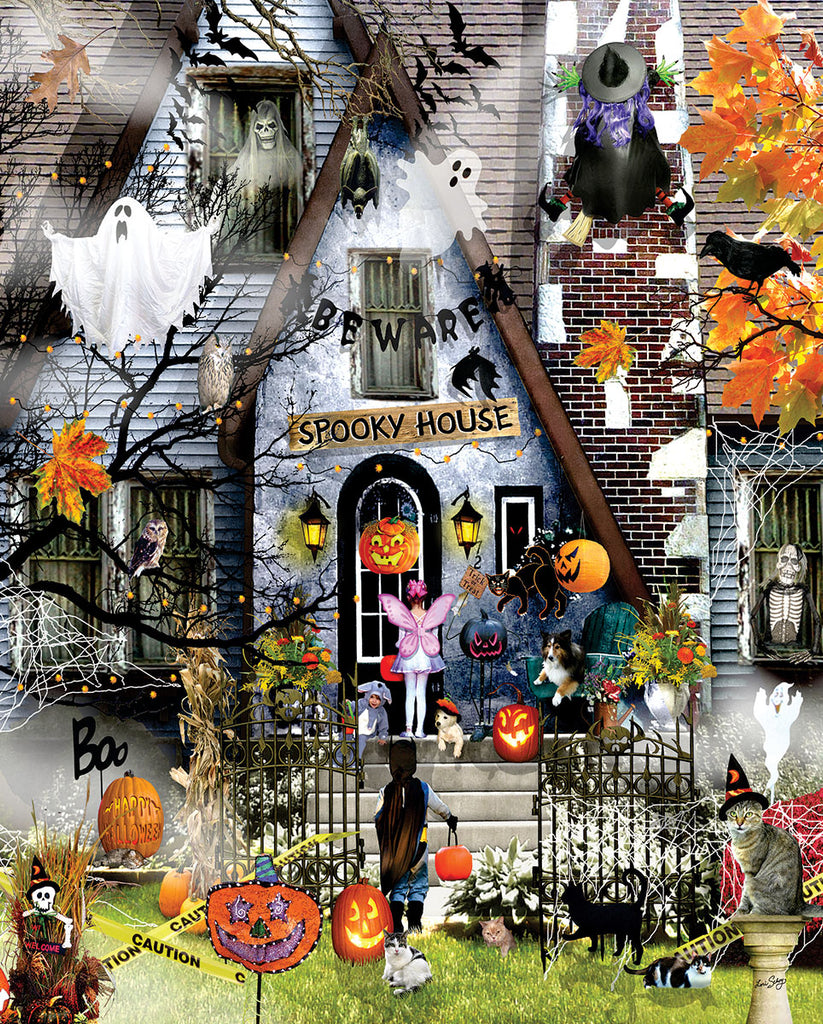 Spooky House (1824pz) - 1000 Piece Jigsaw Puzzle