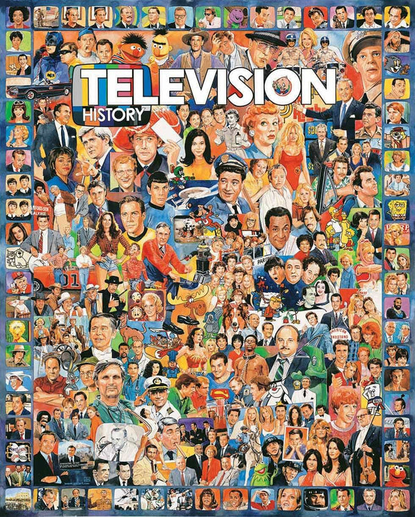 Television History (270pz) - 1000 Piece Jigsaw Puzzle