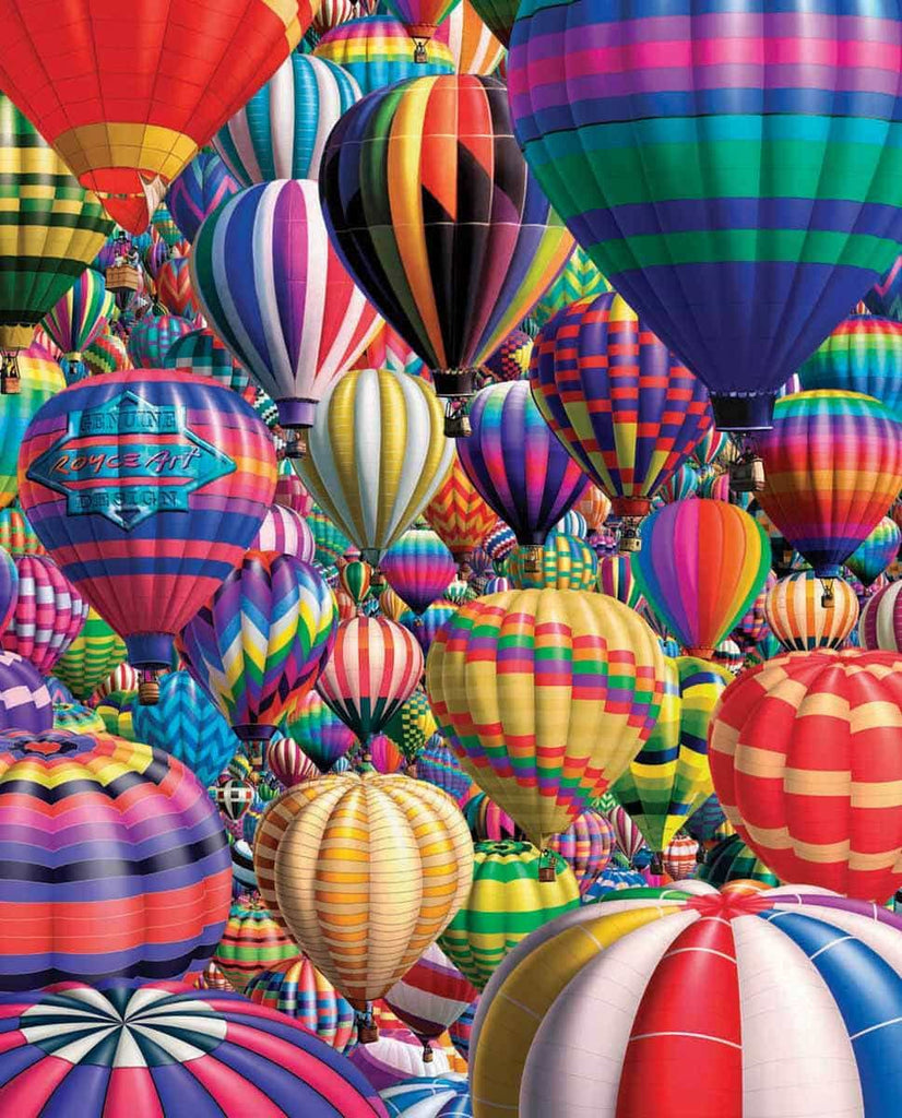 Hot Air Balloons (331pz) - 1000 Piece Jigsaw Puzzle