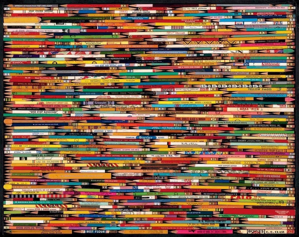 Pencil Collage (730pz) - 1000 Pieces