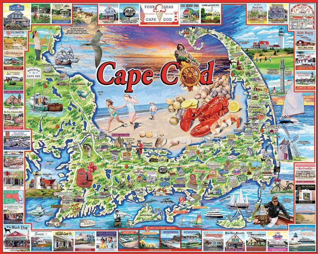 Cape Cod (969pz) - 1000 Piece Jigsaw Puzzle