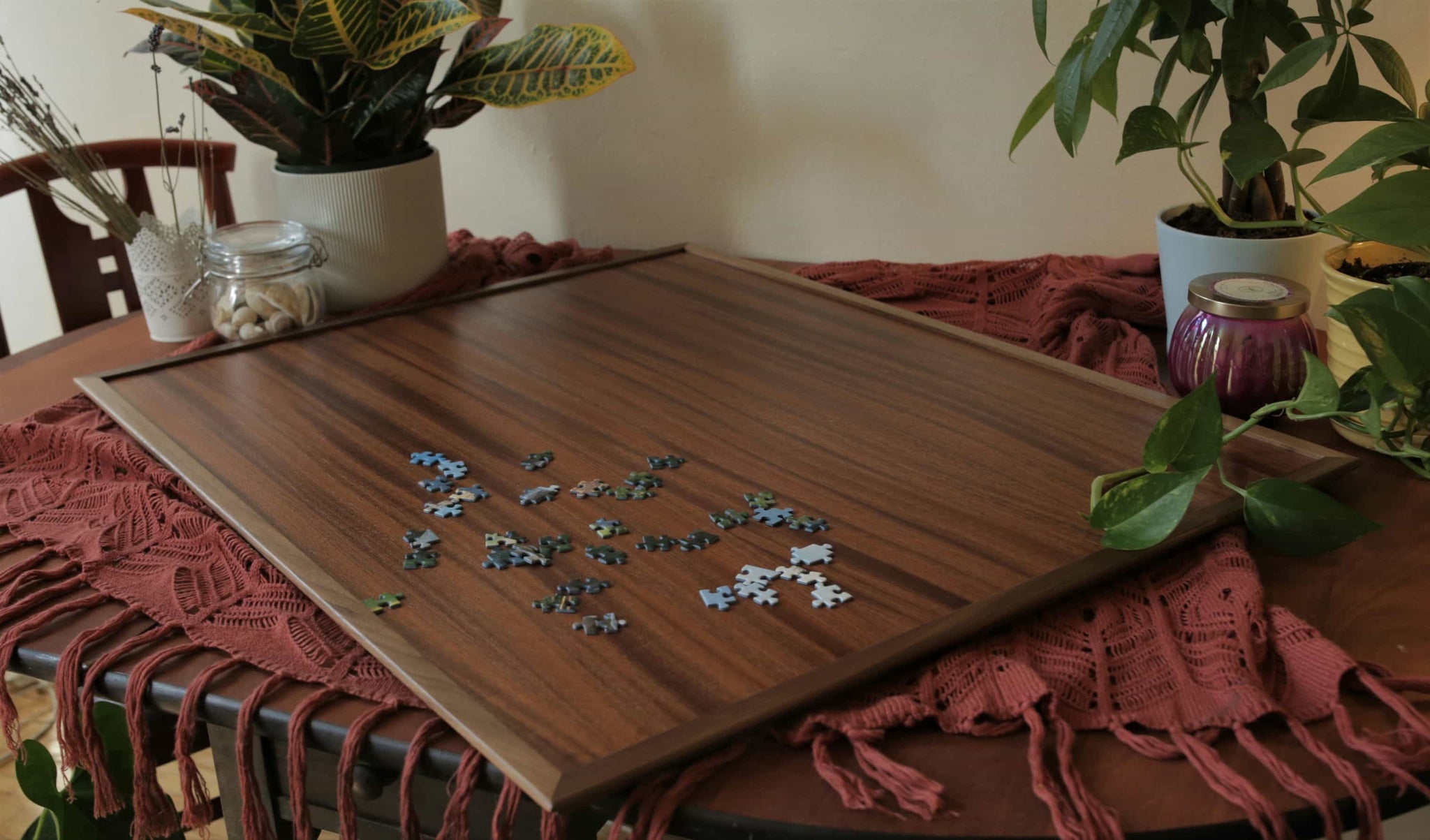 Zacko Deluxe Hardwood Puzzle Board (30