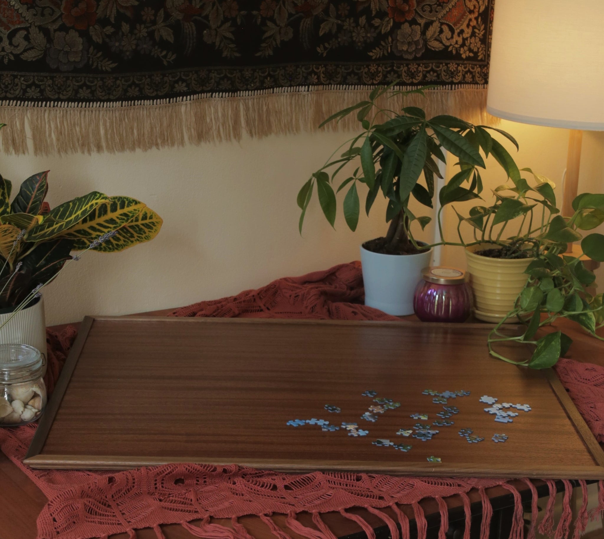 Zacko Deluxe Hardwood Puzzle Board (30