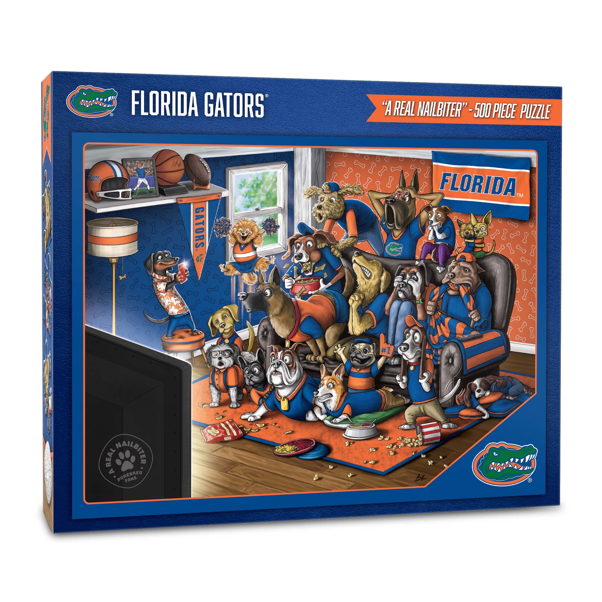 Florida Gators Purebred - 500 Pieces – White Mountain Puzzles